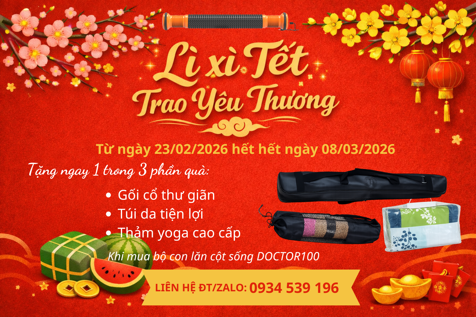 Khuyến mại đặc biệt dịp Tết Nguyên Đán Bính Ngọ 2026